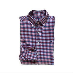 Vineyard Vines Mens’ Small Plaid Whale Shi…